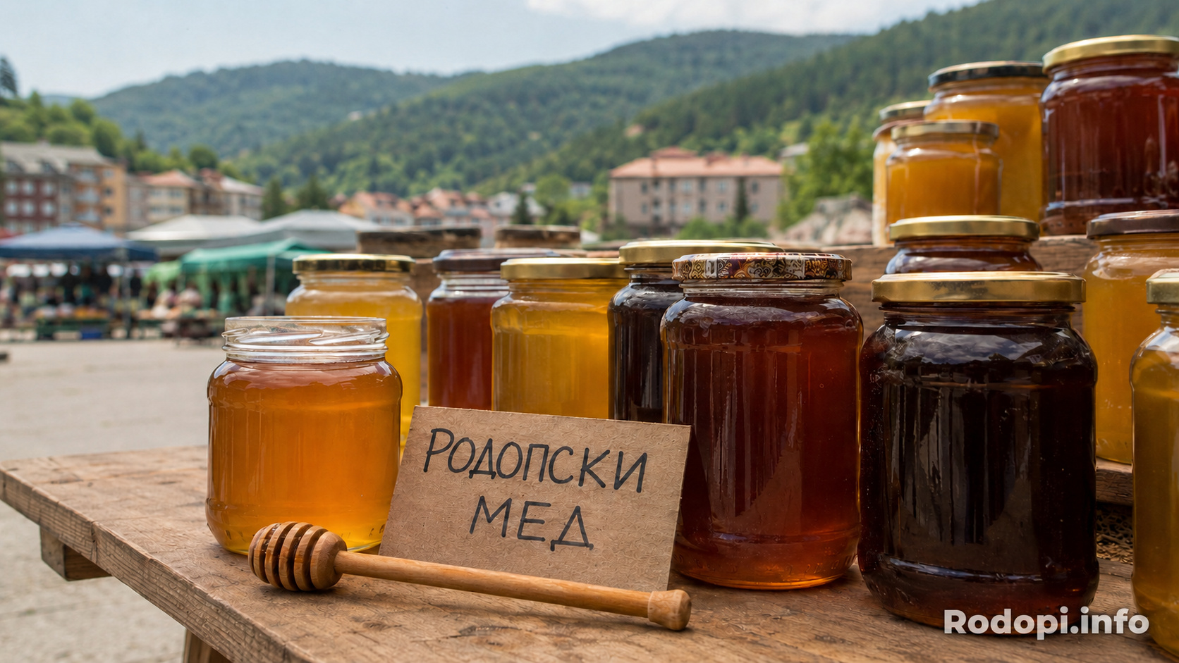 Съмнения за фалшив родопски мед на пазара в Кърджали