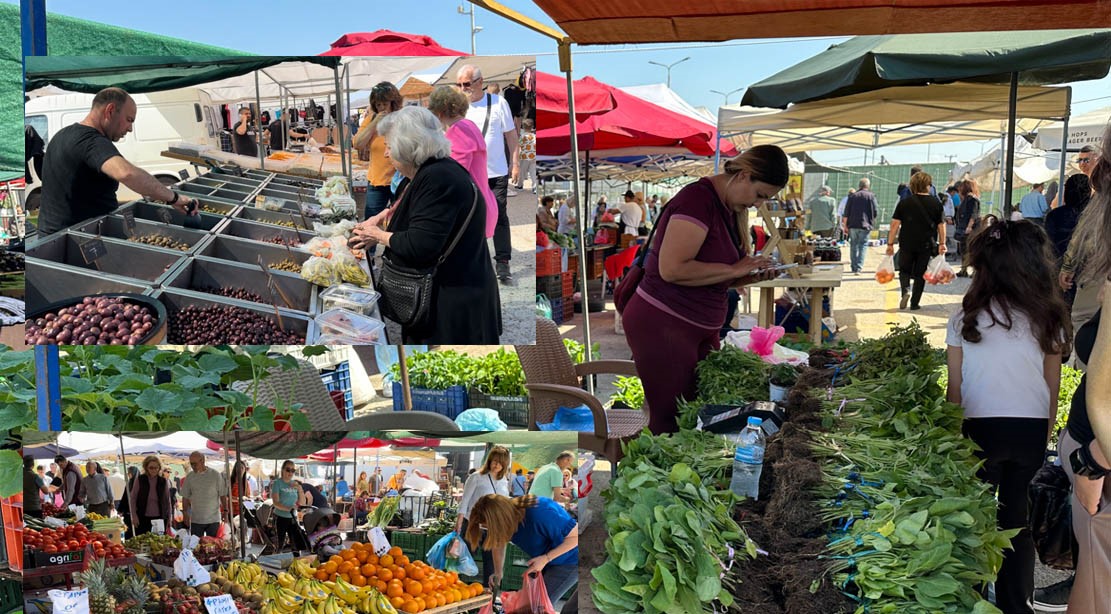  Неделният пазар в Порто Лагос – ядките са на далавера, ягодите скъпи, купете си семена на гръцки спанак